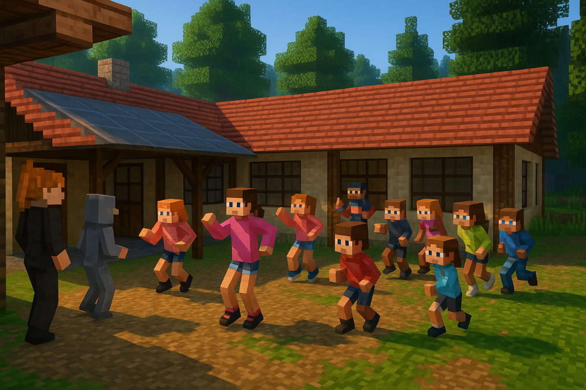 Bílichov 4 - MINECRAFT aneb BÍLICHOV V KOSTCE